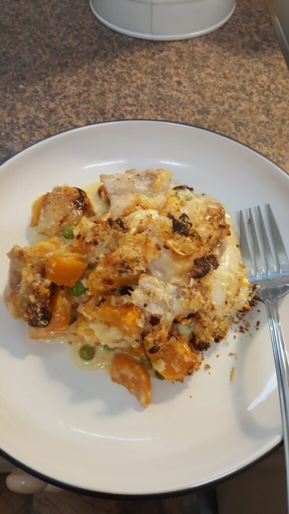 Chicken and Pumpkin Bake