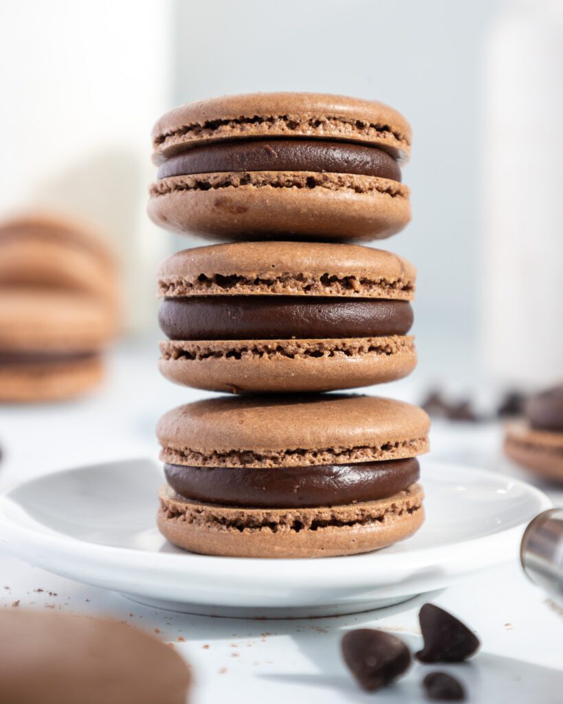 Chocolate Macarons