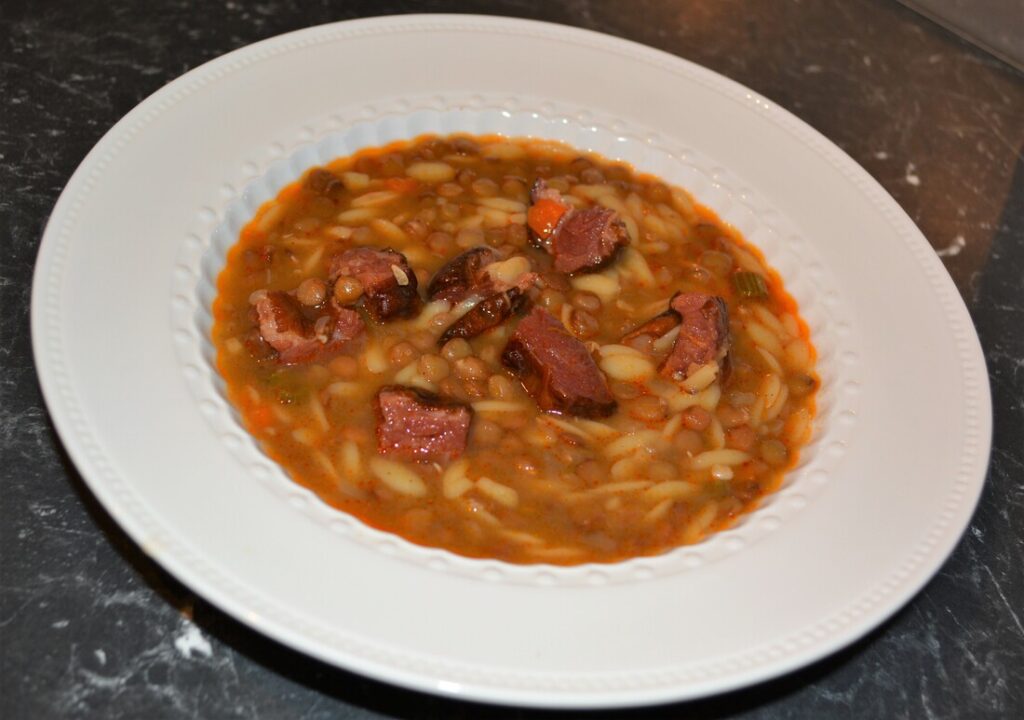 Pork and Lentil Cassoulet