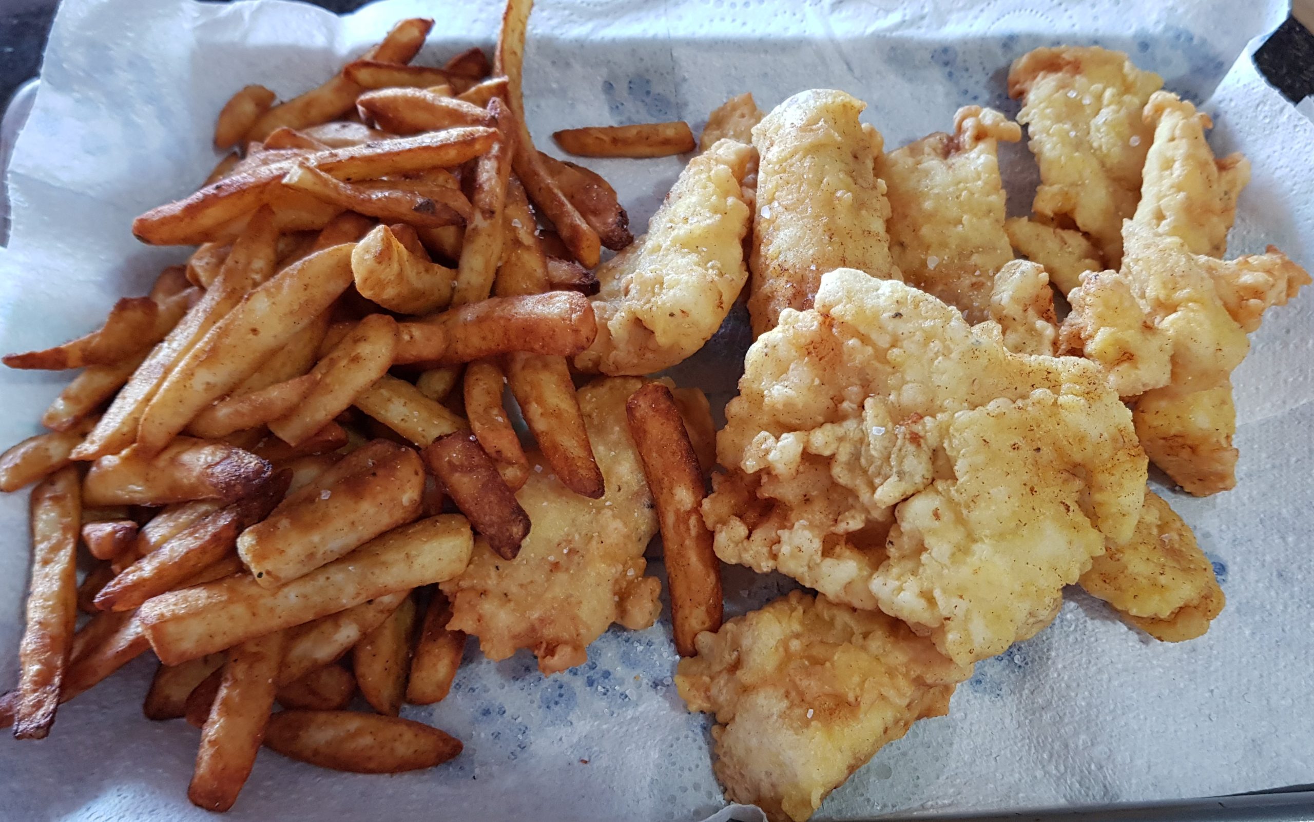 Soda water battered fish Baking By Donna