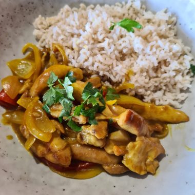 My take on a chicken curry