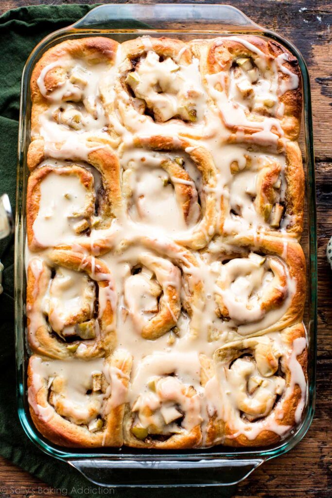 Apple Walnut Chelsea Bun