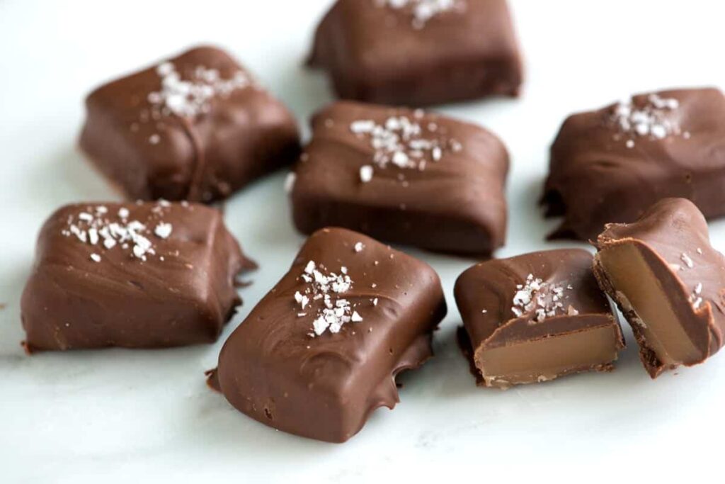 Salted Chocolate Caramels