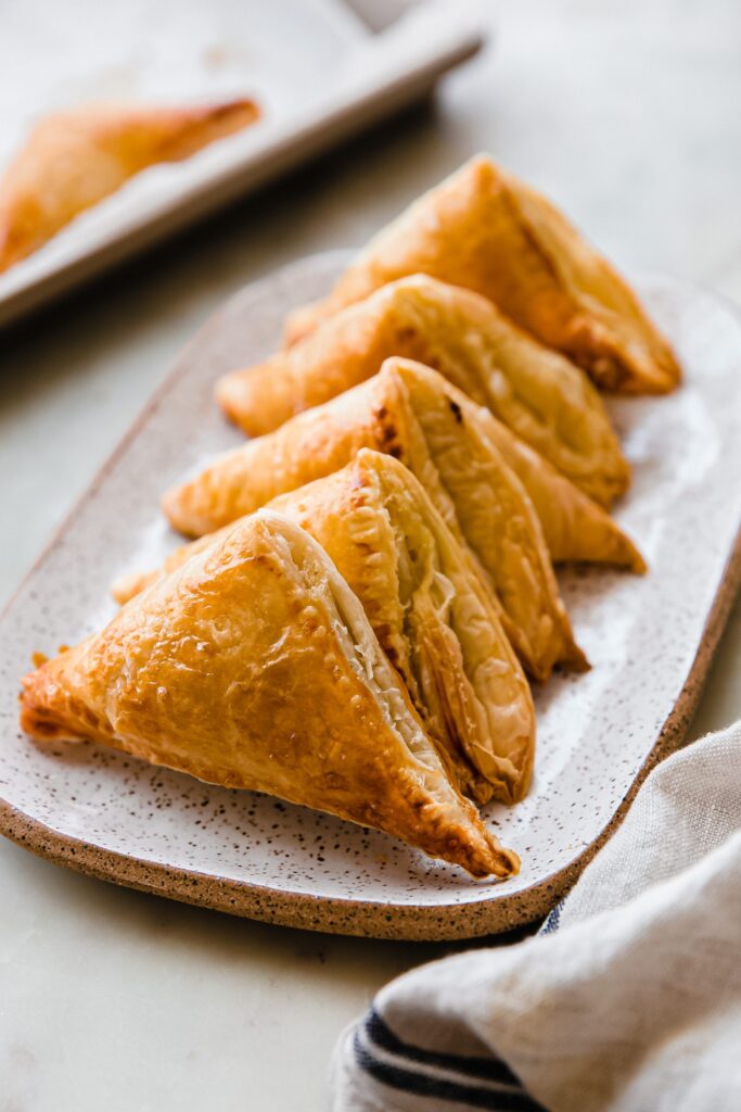 Lamb and Vegetable Triangles